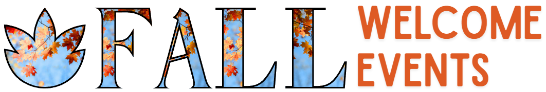 fall welcome events