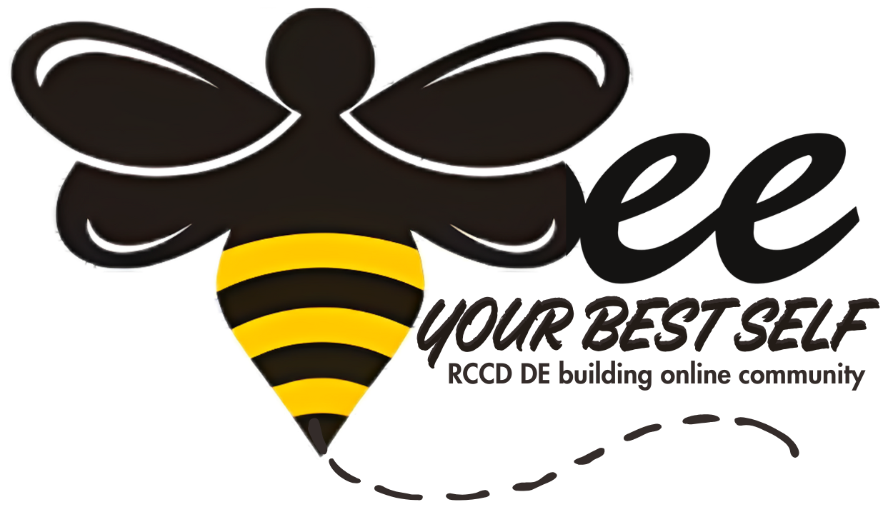 honey bee with the words bee your best self