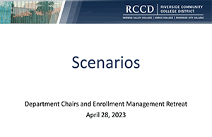scenarios
