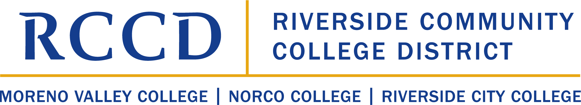 RCCD Logo with College Names Horizontal