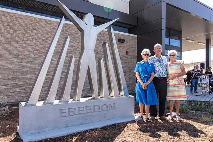 frank heyming freedom statue